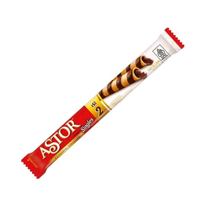 

Diskon Astor Single Wafer Stik Per Dus Isi 8Boks X 20Pcs - Camilan Snack Better Packing Aman