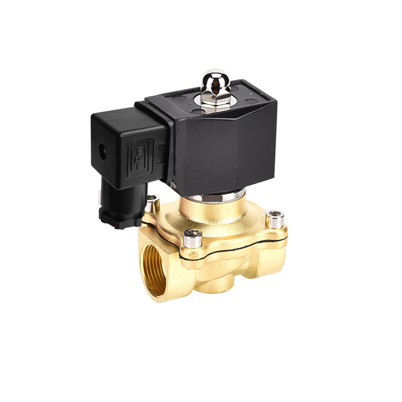 HWG DN20 Brass IP65 Waterproof Liquid Solenoid Valve  Normally Closed  Normally Open Solenoid Valve