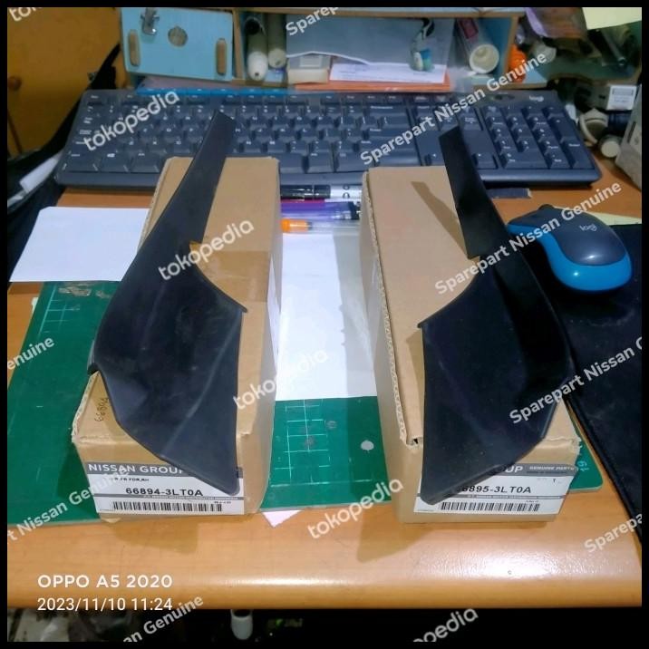 Evalia M20 Tutup Plastik Kaca Depan Cover Finisher Cowl Nissan