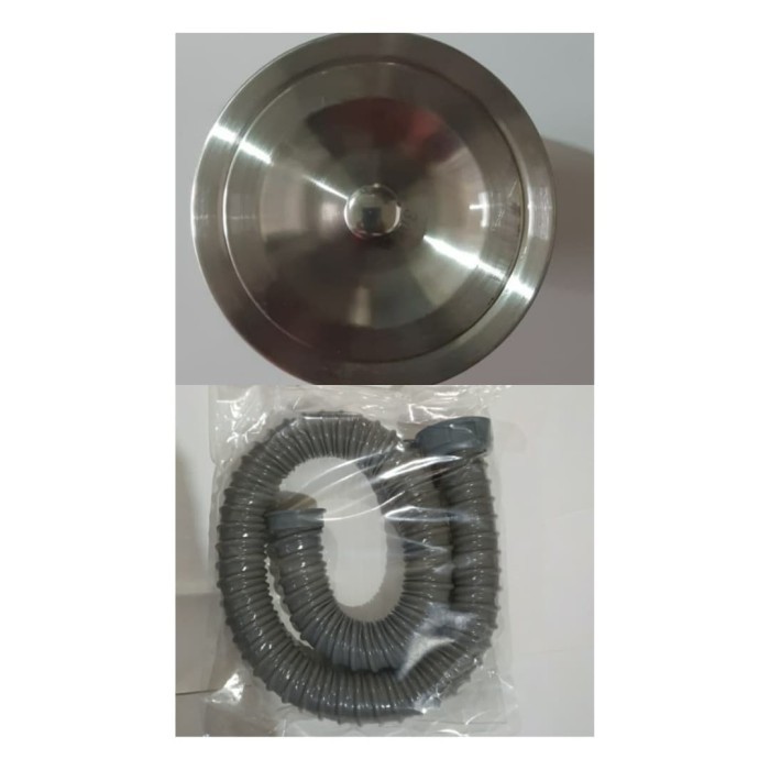 selang bak cuci piring + afur/saringan bak cuci piring