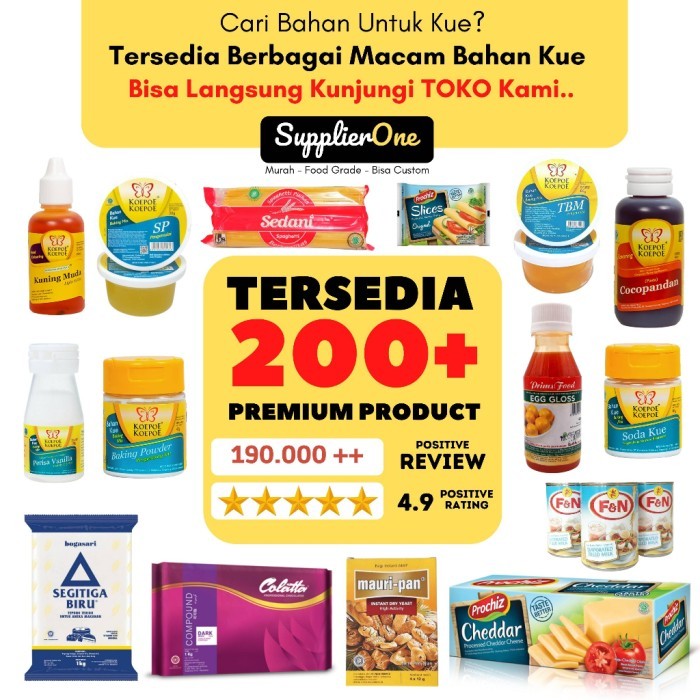 

BARANG TERLARIS Bogasari Tepung Cakra Kembar Emas 5kg / Tepung Terigu Serbaguna