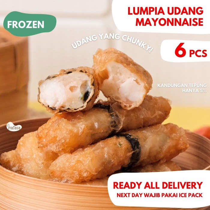 

Lumpia Udang Kulit Tahu Shrimp Roll Dimsum