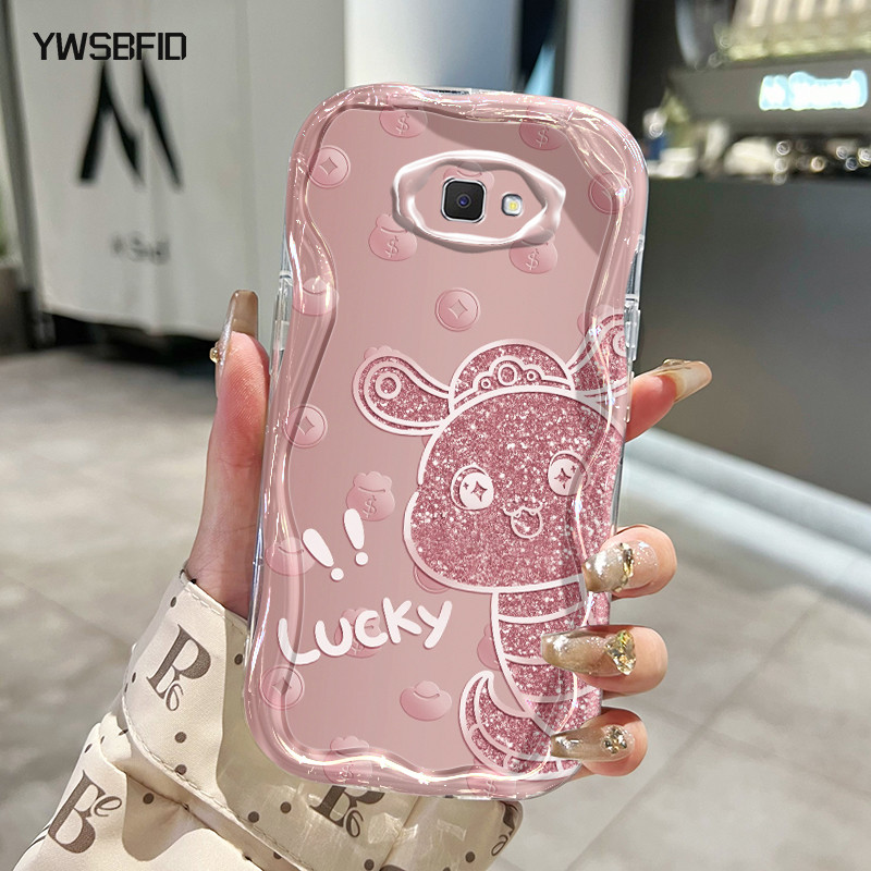 YWSBFID Casing Hp Untuk Samsung Galaxy J7 Prime J2 Prime J7 Prime 2 Case Casing krim Cesing Silikon 
