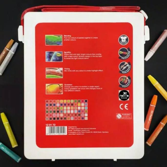 

CRAYON FABER CASTELL HEXAGONAL 72 WARNA