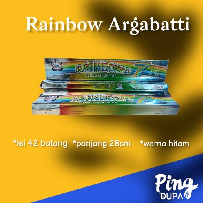 ~@~@~@~@] Dupa Hio Rainbow 7 Aroma Original