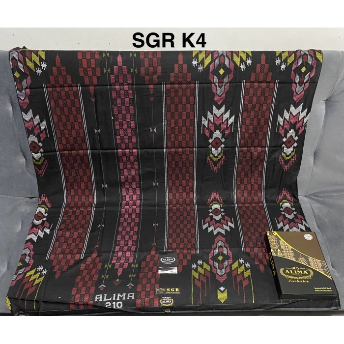 Sarung Alima 210 Motif Bhs Asli 100%