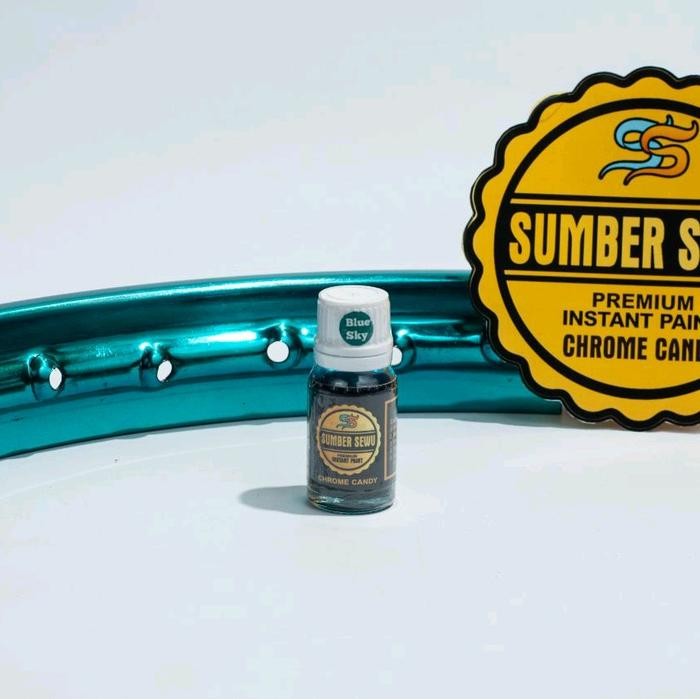 TERBARU CAT CANDY CHROME PERWARNA LOGAM WARNA BAGUS