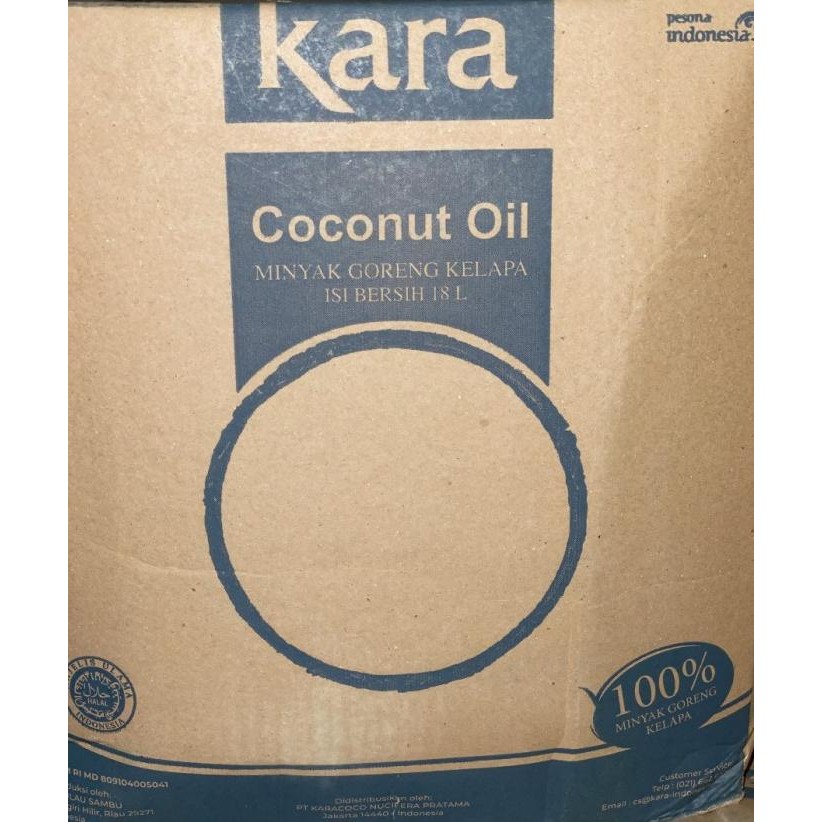 

Mainan Anak Minyak Goreng Kelapa Kara 18 L BIB Kelapa Asli Coconut Oil