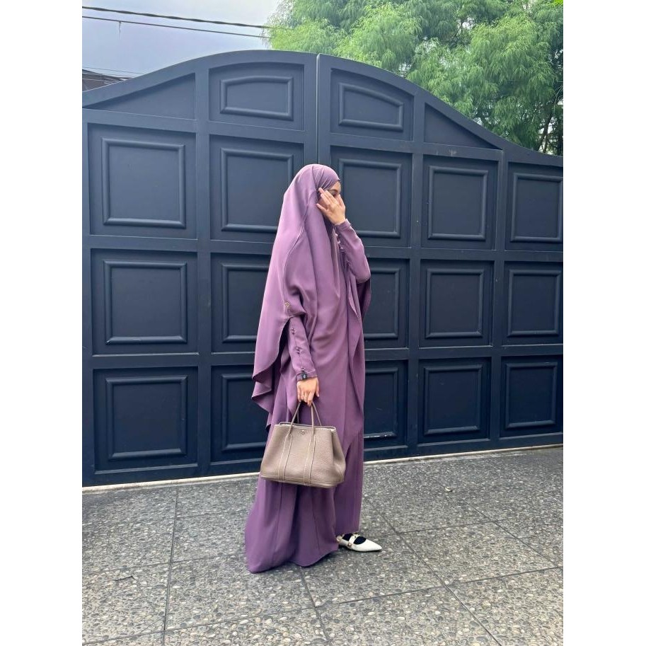 Gerai Hawa - Cadila Abaya Syari Daily Polos Gamis Busui Mazen