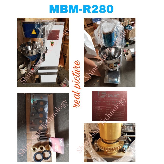 FOMAC Meat Ball Maker Mesin Pencetak Bakso Otomatis MBM-R280 Fomac