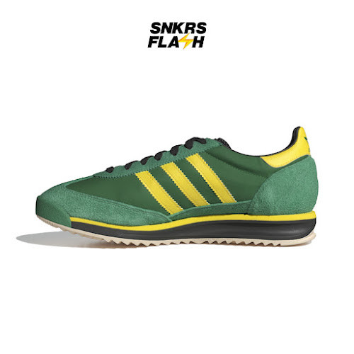 ADIDAS Sl 72 Rs Green Yellow Sepatu Sneakers Pria - IG2133 - Size 45.3