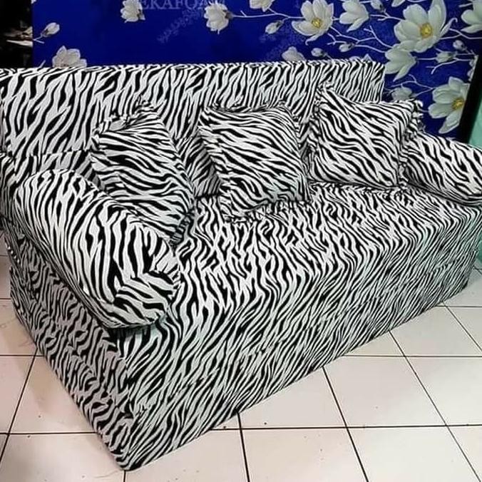 cover kain pengganti sofa bed inoac ukuran 200x120x20