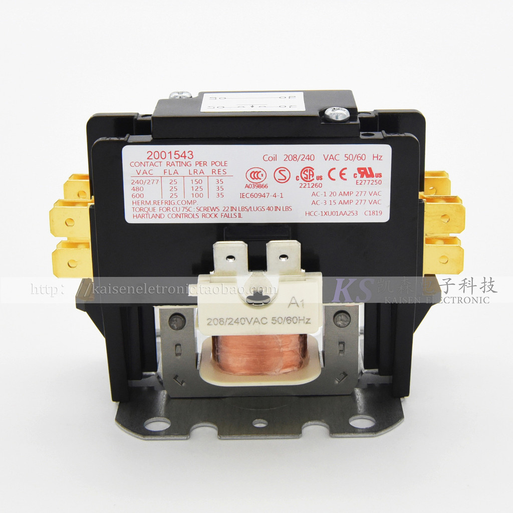 NEW Manitoba Wanliduo Huizhi 2001543 Ice Maker Manitowoc Contactor HCC-1XU01AA253