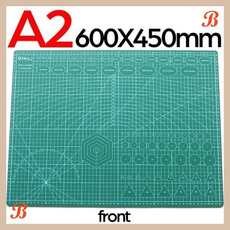

| YZA | CUTTING MAT PAD A2 ALAS PAPAN POTONG KERTAS KERAJINAN 60X45 CM