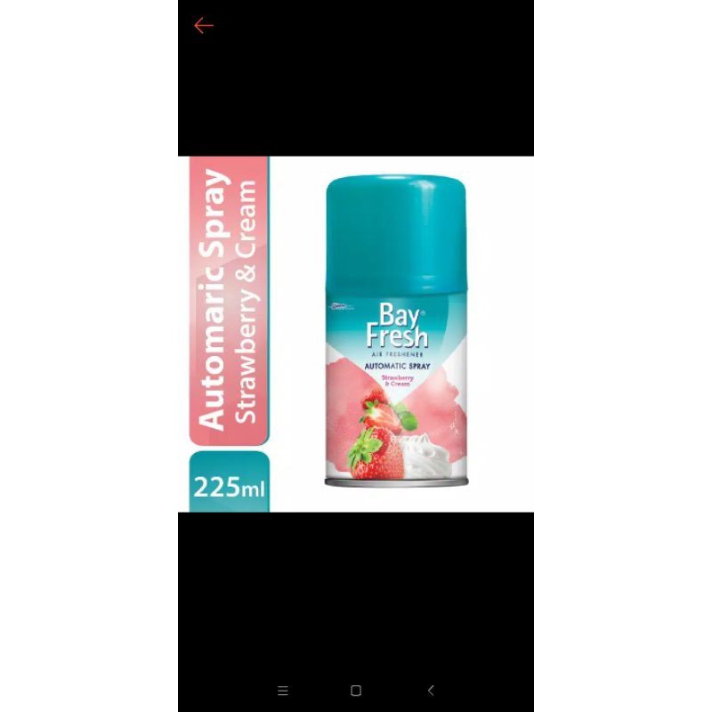 Hotss Reffil Isi Ulang Pengharum Air Spray Matic Otomatis Automatic Bayfresh.Ocean, Apel,Jeruk