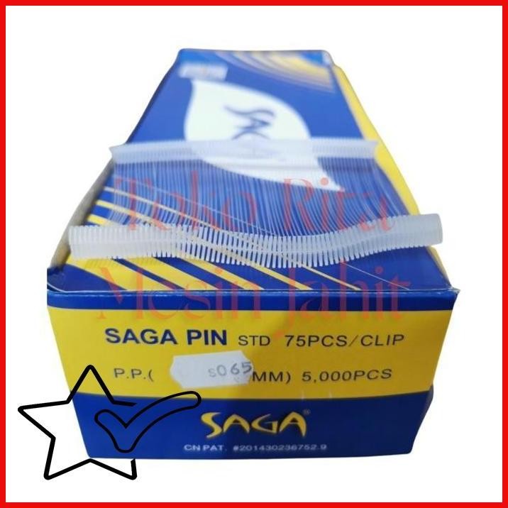 

[RMJ] ISI TAGPIN 65MM PUTIH