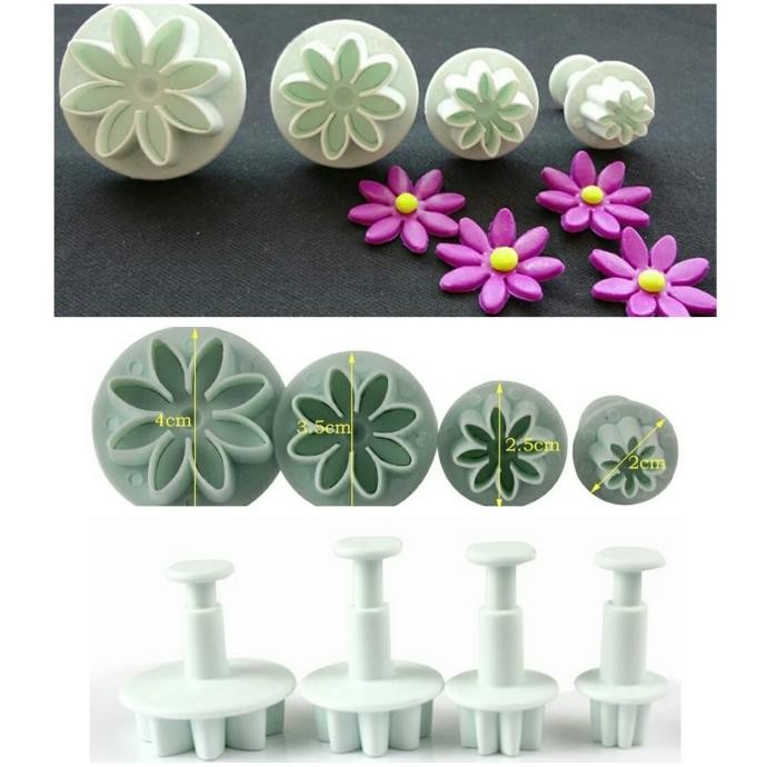 Sale Cetakan Kue Plunger Fondant Cetakan Clay Tools Clay Alat Clay Fondant