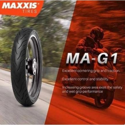 Paket Maxxis Green Devil 90/80-14 Dan 100/80-14 Ring 14 Ban Motor Untuk Beat Vario Scoopy Gratis Pen
