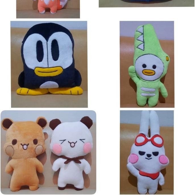 Custom plushie ( head + body )