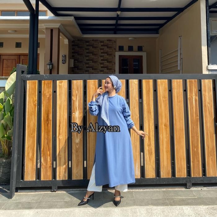 BY ZAYYENNA - LONG TUNIK JUMBO KNIT PREMIUM / LONG TUNIK JUMBO LD 130CM / TUNIK KNIT JUMBO