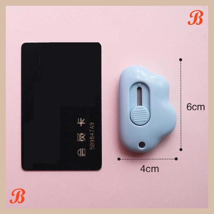 

| YZA | CUTTER MINI PISAU PEMOTONG KERTAS PAKET AWAN CLOUD