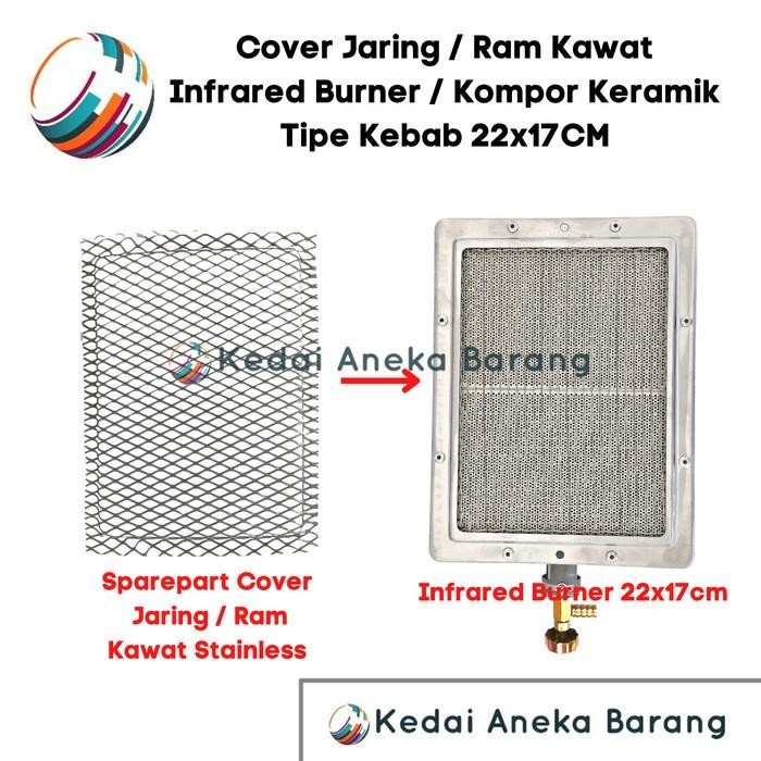 Jaring Ram Kawat Sarang Infrared Burner Kebab Pemanas Kandang Ayam