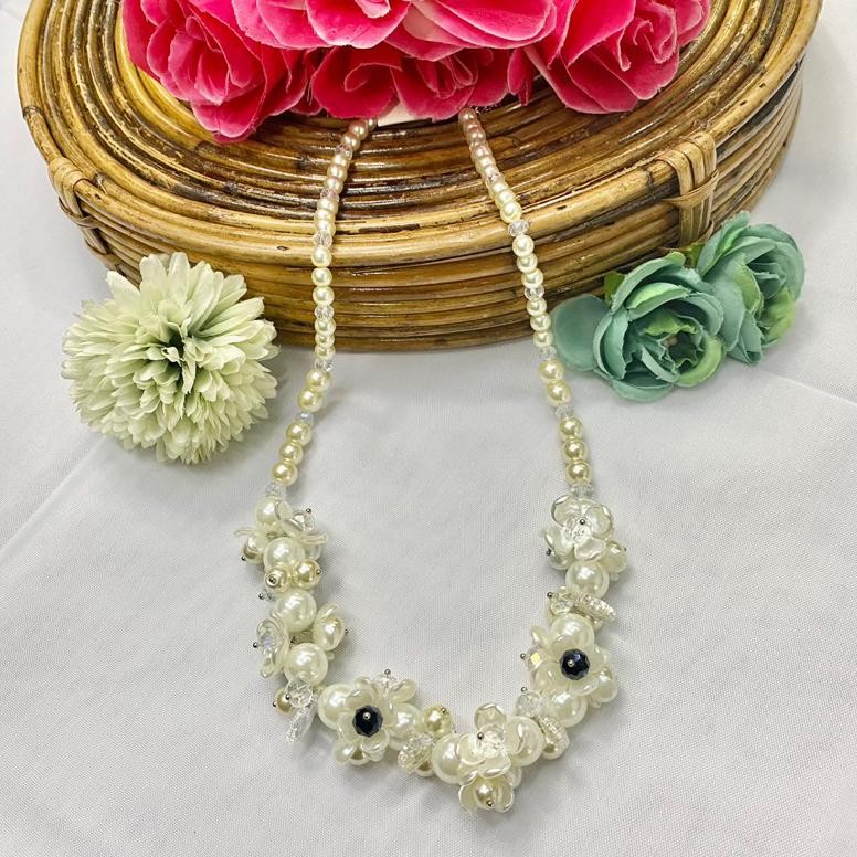 Ramadhan Sale Kalung Hijab | Aksesoris Kalung | Kalung Mutiara Kristal Part 1 Cod