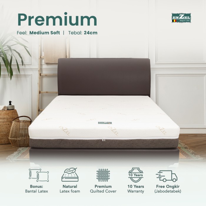 KASUR LATEX ENZEL PREMIUM UK 160X200