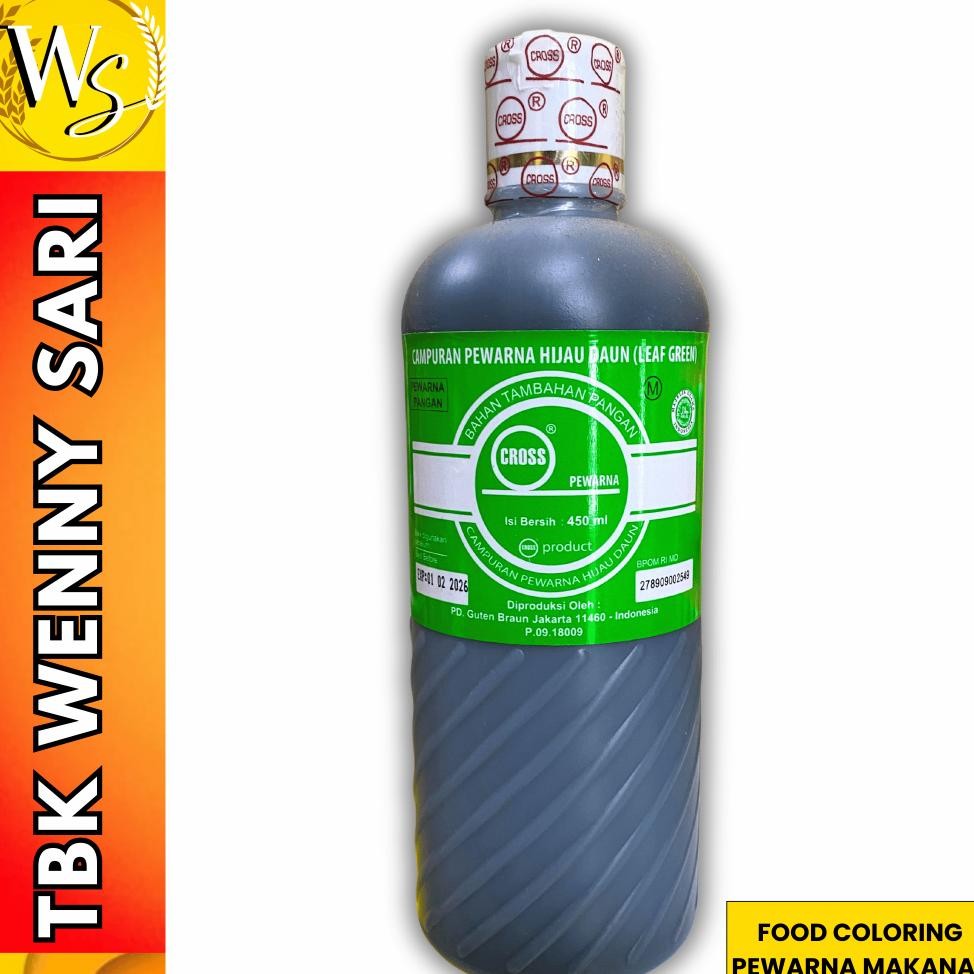 

Pewarna Leaf Greenhijau Daun Cro Food Colng Oil Baed 450 Ml