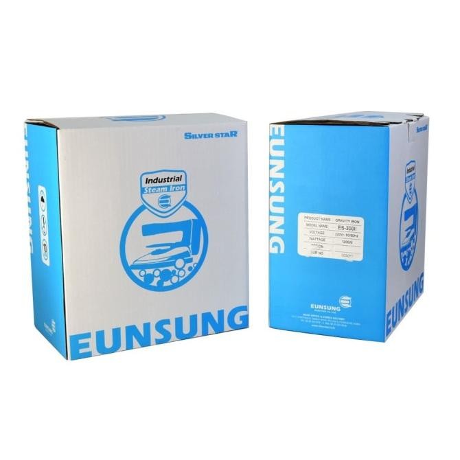 SETRIKA UAP LISTRIK SILVER STAR ES-300-II EUNSUNG KOREA UNTUK LAUNDRY