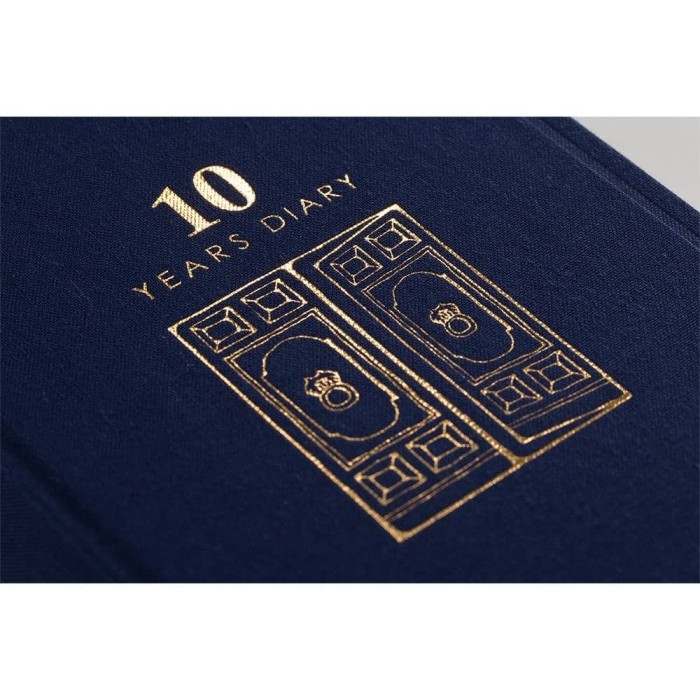 

Midori 10 Year Door Journal Diary / Agenda / Planner Book Years