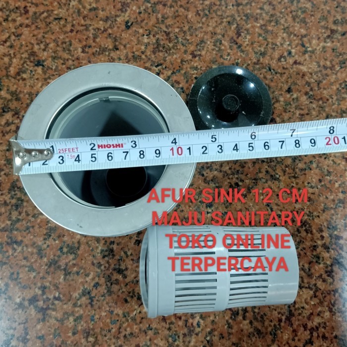 afur cuci piring model besar diameter 12cm pembuangan bak cuci piring