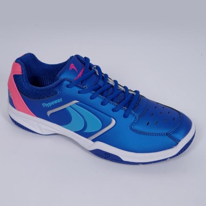 Sale Sepatu Badminton Flypower Kalasan 06 Blue/White/Pink