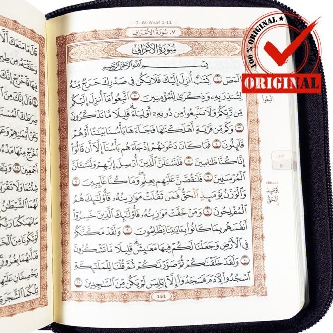 

Al-Quran Madinah A6 Resleting - Penerbit Darsyafii TK