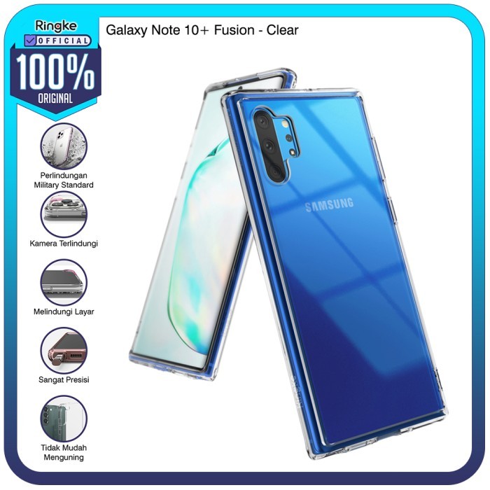 ORIGINAL REARTH RINGKE GALAXY NOTE 10 PLUS 10+ FUSION - CLEAR