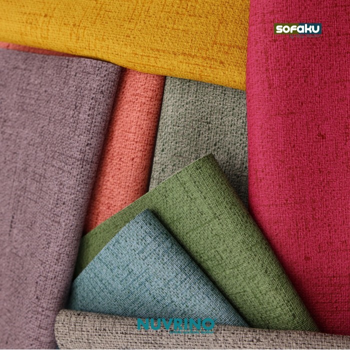 NUVRINO Ikat Bahan Kain Premium Nuvrino Original Oscar Jok Sofa