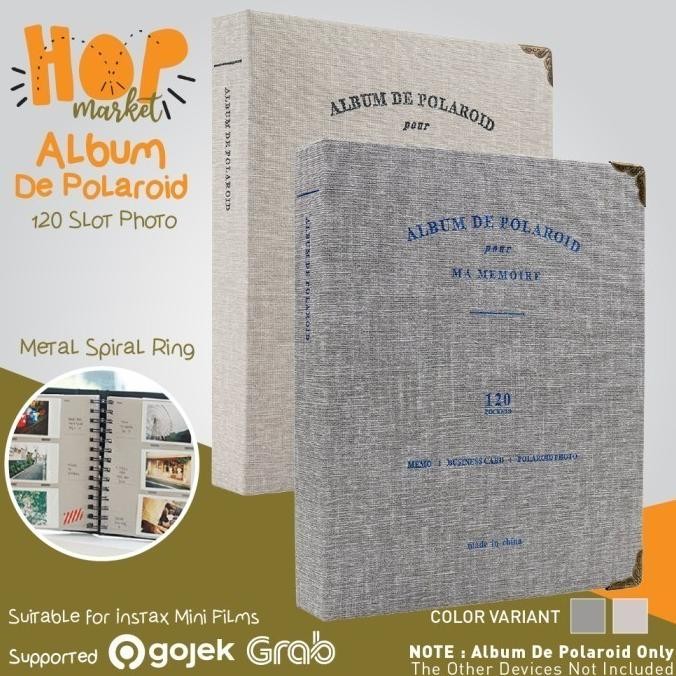 

Album ScrapBook DePolaro 120 Foto for Fujifilm Instax 40 11 9 8 2R h32t