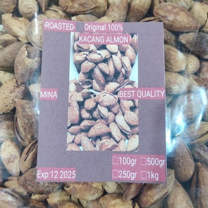 

Kacang Almond Susu Best Quality 500 gram Berkualitas