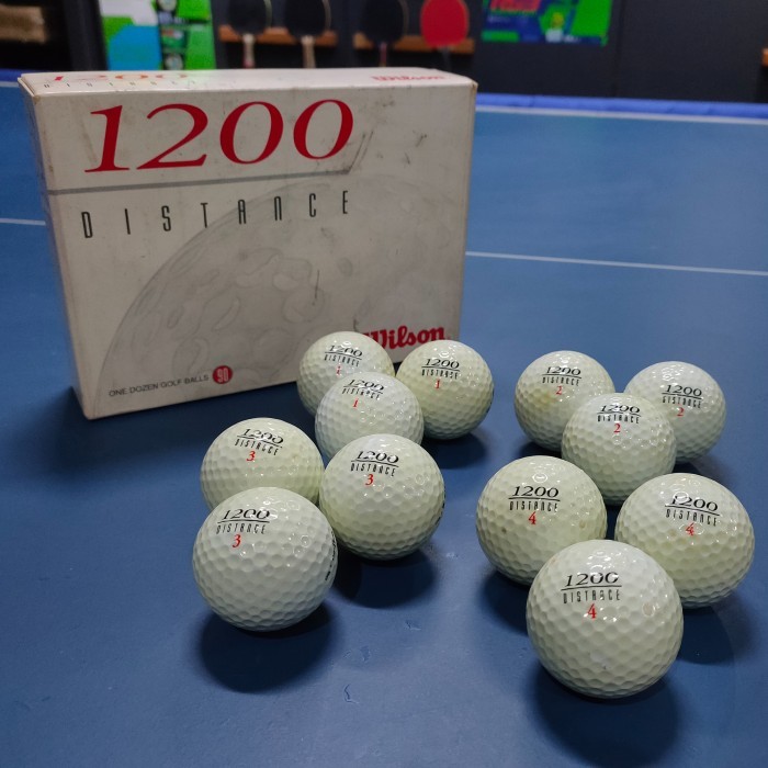 La Golf Wilson 1200 Distance Isi 12 La 1 Kotak Isi 4 Slop Made In U.S.A