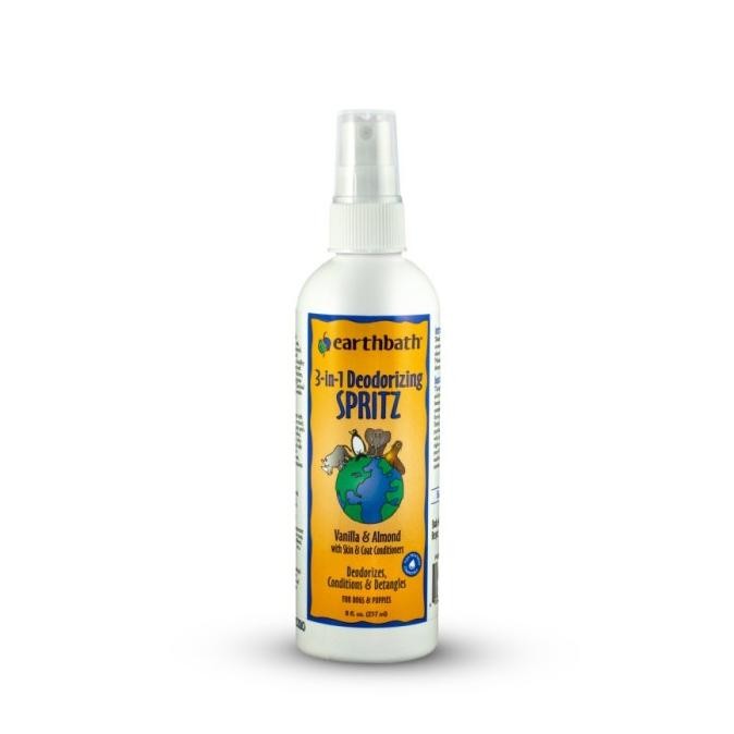 

EARTHBATH 3in1 Deo Spritz For Dog & Puppy Vanilla Almond 8 oz Berkualitas