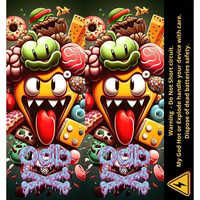 

Terlaris Ambitionstore Stiker Wrap Baterai 18650 Odb Retro Art V2 Series Pelindung Dan Penghias Untuk Segala Merek Garskin Custom Case Laminasi Tebal COD