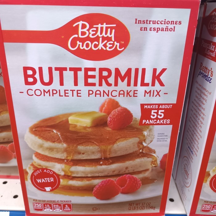 

BETTY CROCKER COMPLETE PANCAKE MIX BUTTERMILK 1,04 KG