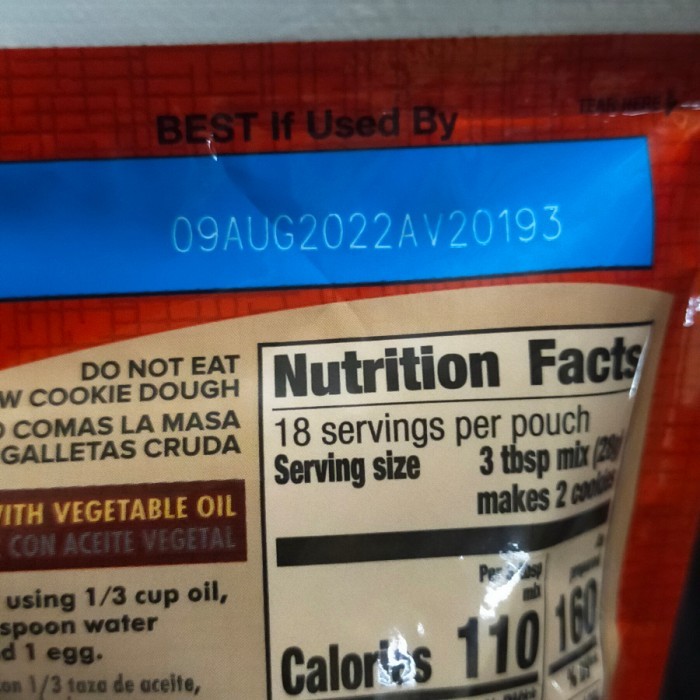 

BETTY CROCKER OATMEAL CHOCOLATE CHIP COOKIE MIX 496GR