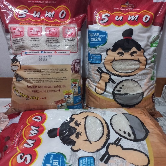 

BERAS SUMO PULEN SEPERTI SUSHI ENAK MANTAP