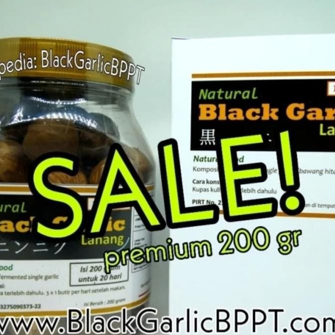 

BAWANG HITAM | BAWANG TUNGGAL | BAWANG LANANG | BLACK GARLIC 200 GR ORIGINAL