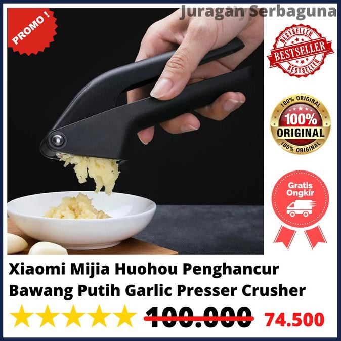 

XIAOMI MIJIA HUOHOU PENGHANCUR BAWANG PUTIH GARLIC PRESSER CRUSHER ORIGINAL