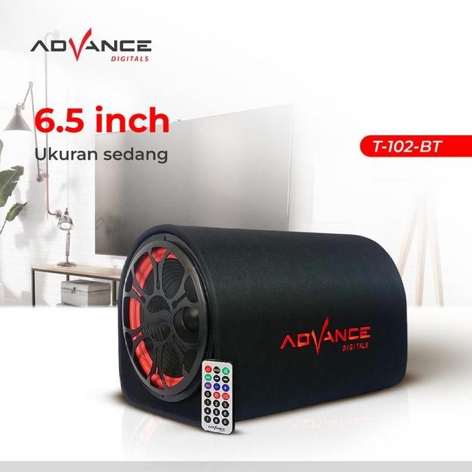 SPEAKER AKTIF ADVANCE T-102BT 6,5 INCH BLUETOOTH RADIO / SPEAKER BLUETOOTH / SUBWOOFER SPEAKER AKTIF