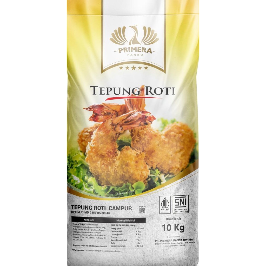 

Tepung Roti Primera Pano Campur 10G