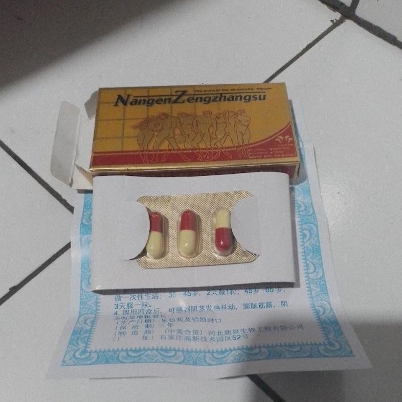 Ready ( 12 Kapsul )NZ Nangen Jengjhangsu zengzangsu