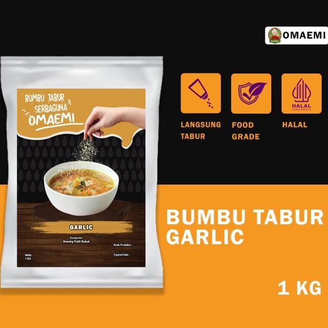 

BUMBU BAWANG PUTIH BUBUK HALAL KUALITAS TERJAMIN 1 KG ORIGINAL
